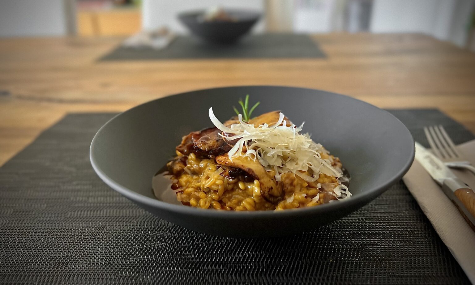 Risotto mit Steinpilzen - Die Pfanne von harecker.de