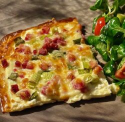 Low Carb Flammkuchen für den guten Geschmack bei gesunder Ernährung.