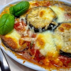 Auberginenauflauf - Parmigiana di Melanzane aus dem Ofen