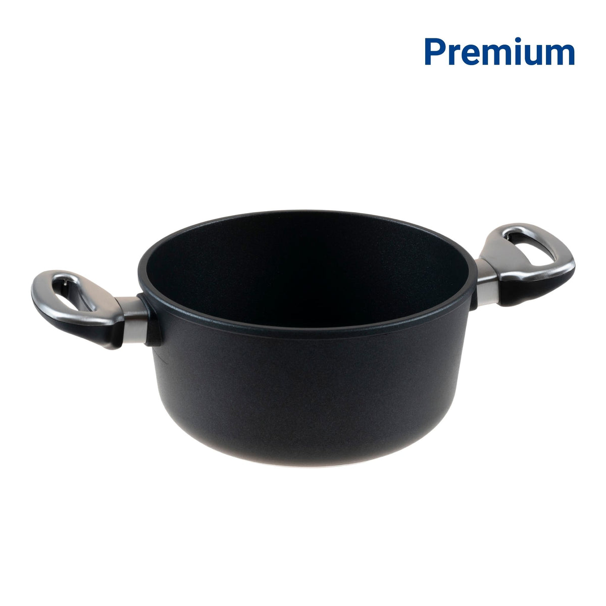Bräter rund aus Premium-Guss – Antihaft, Induktion, Deckel optional