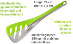 Design Schlitzwender S 24 cm t&uuml;rkis