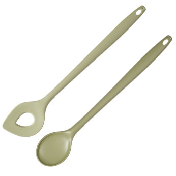 Koch- und Backl&ouml;ffel Set 30 cm olive